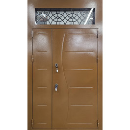 Полуторная дверь с фрамугой + стекло РД-2679 по цене от 35500 рублей