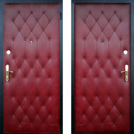 Стальная дверь с винилискожей РД-2286 по цене от 5900 рублей
