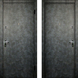 Входная дверь винилискожа с двух сторон РД-2296 цвет серый по цене от 6900 рублей