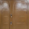 Полуторная дверь с фрамугой + стекло РД-2678 термозащита